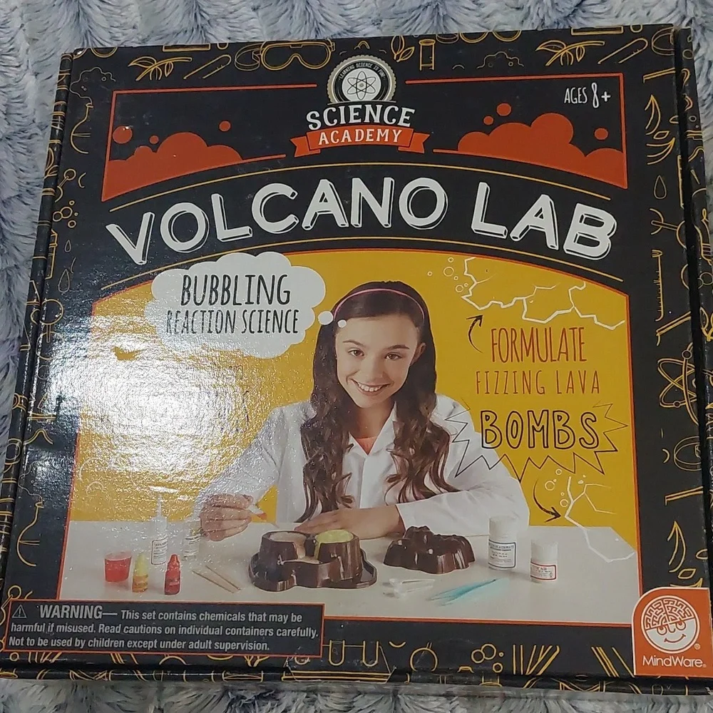 Science academy volcano lab kit